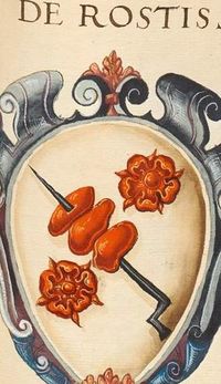 Heraldic precedent: The arms of de Rostis